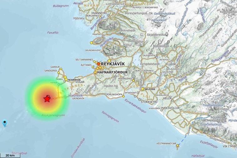 200 earthquakes recorded since last night