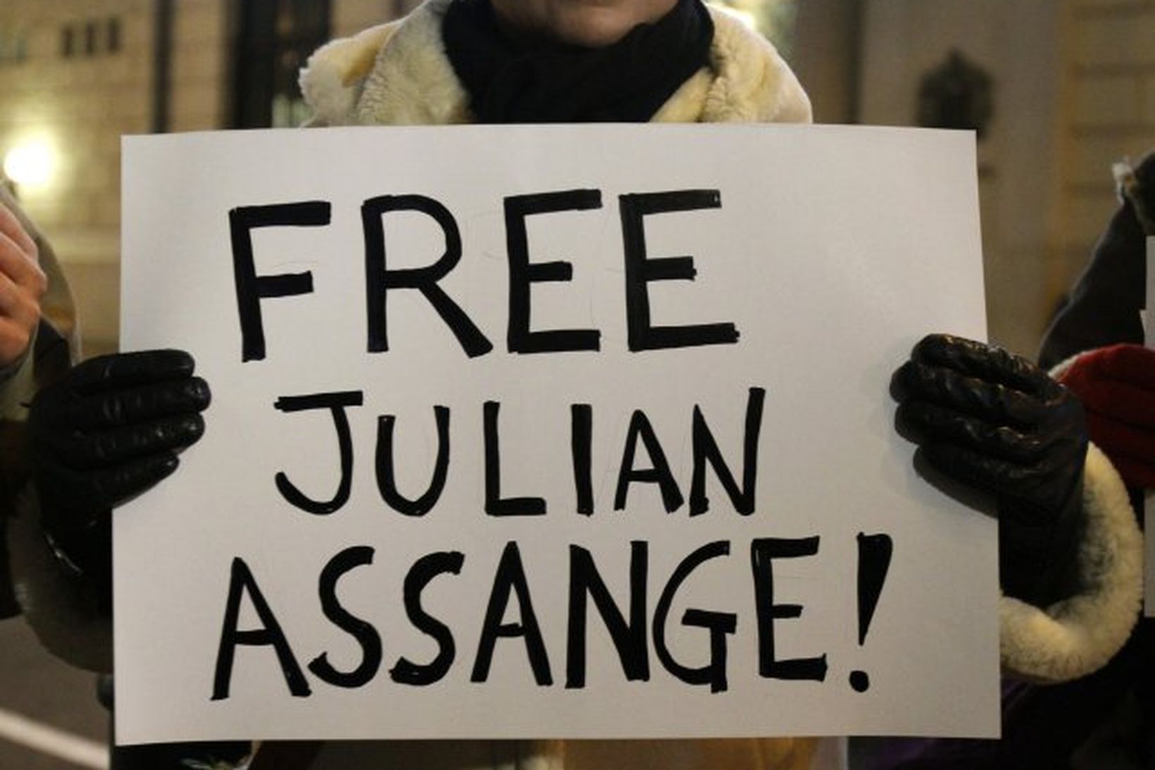 Dómari í Lundúnum féllst á að leysa Assange úr haldi …