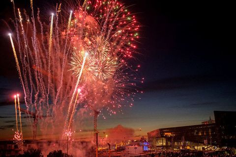 This year&#8217;s program will conclude with a fireworks display at 10 p.m., an hour earlier than in previous years.