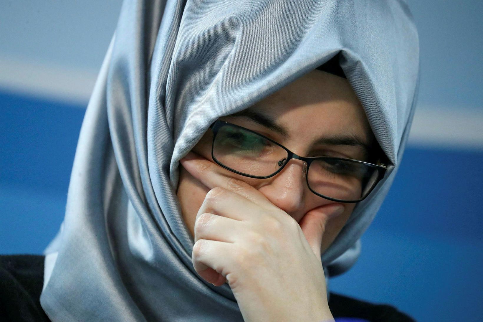 Hatice Cengiz, unnusta Jamal Khashoggi.