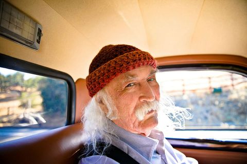 David Crosby is 77 years old and still going strong.