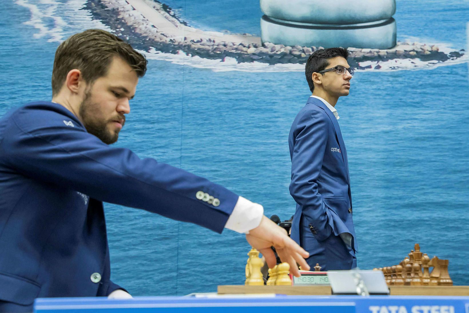 Magnus Carlsen hefur ekki tapað í síðustu 111 skipti sem …