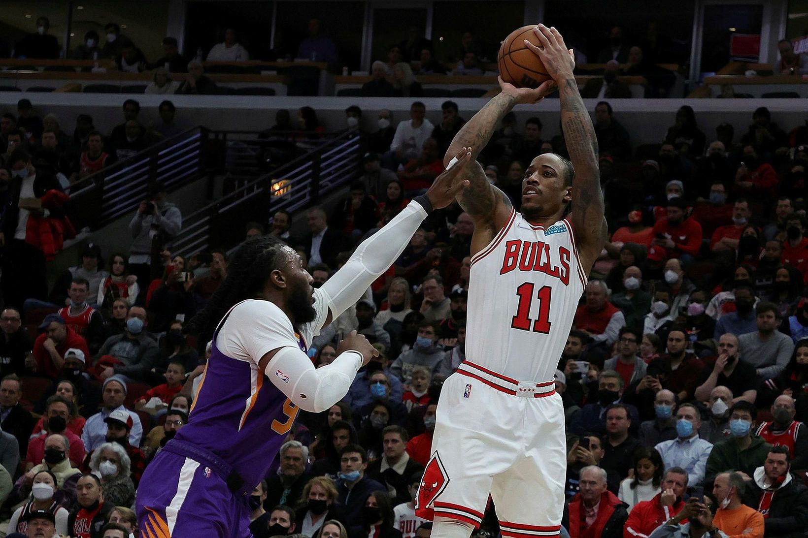 DeMar DeRozan hefur átt mjög gott tímabil með Chicago Bulls …