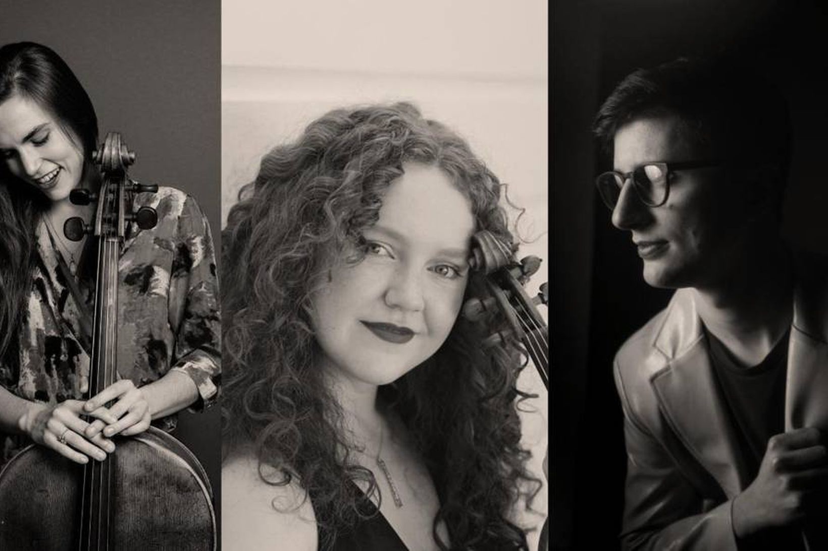 Geirþrúður Anna Guðmundsdóttir, Herdís Mjöll Guðmundsdóttir og Liam Kaplan skipa …