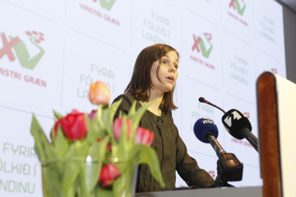 Katrín Jakobsdóttir, formaður VG