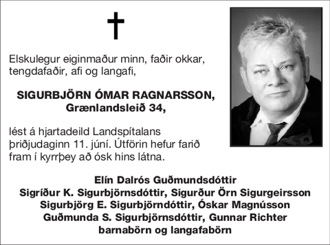Sigurbjörn Ómar Ragnarsson,