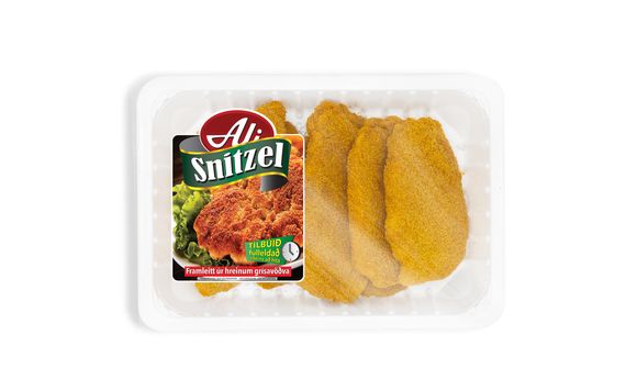 Innkalla snitzel vegna mistaka við pökkun