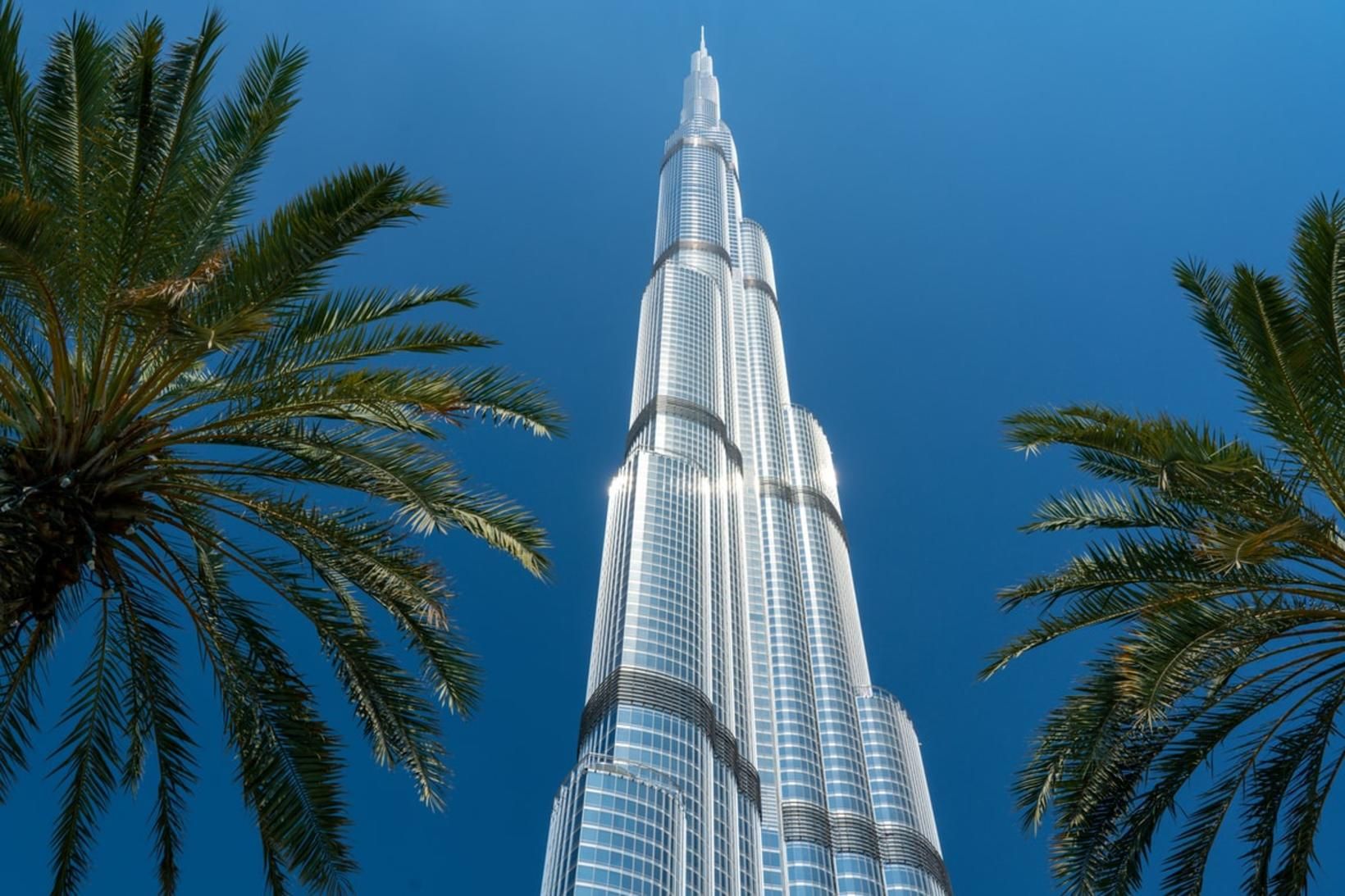 Stærsta bygging í heimi, Burj Khalifa.