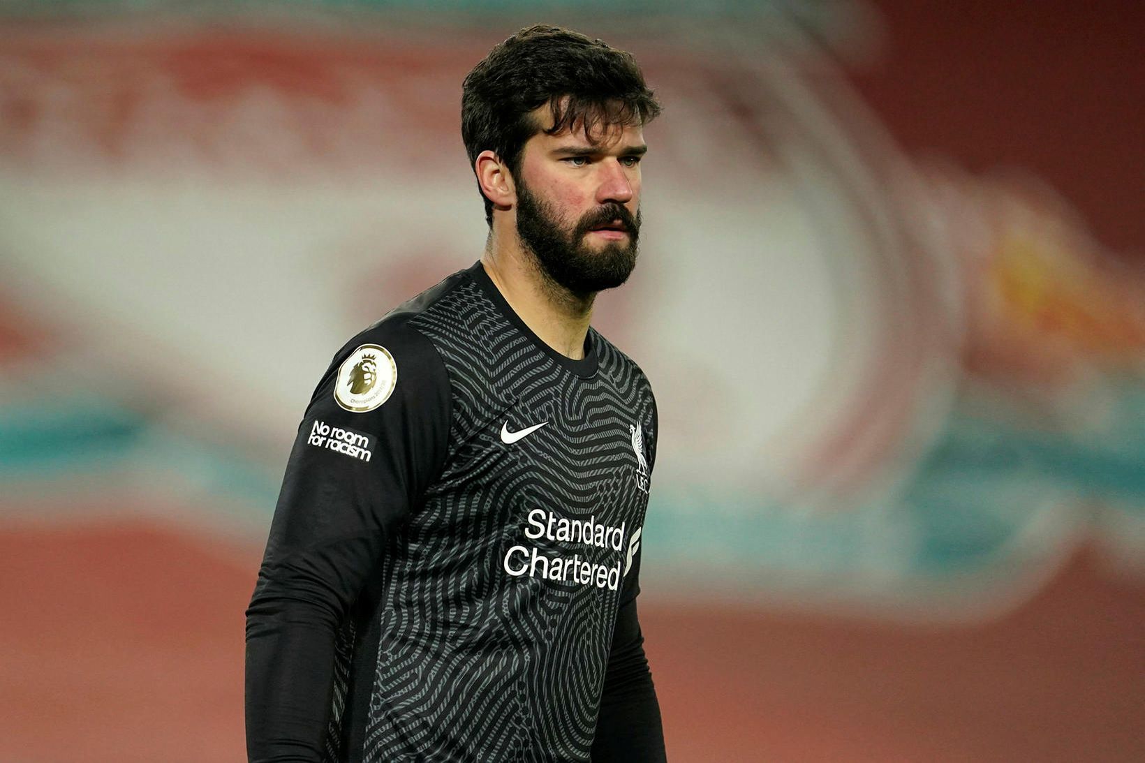 Alisson Becker, markvörður Liverpool.