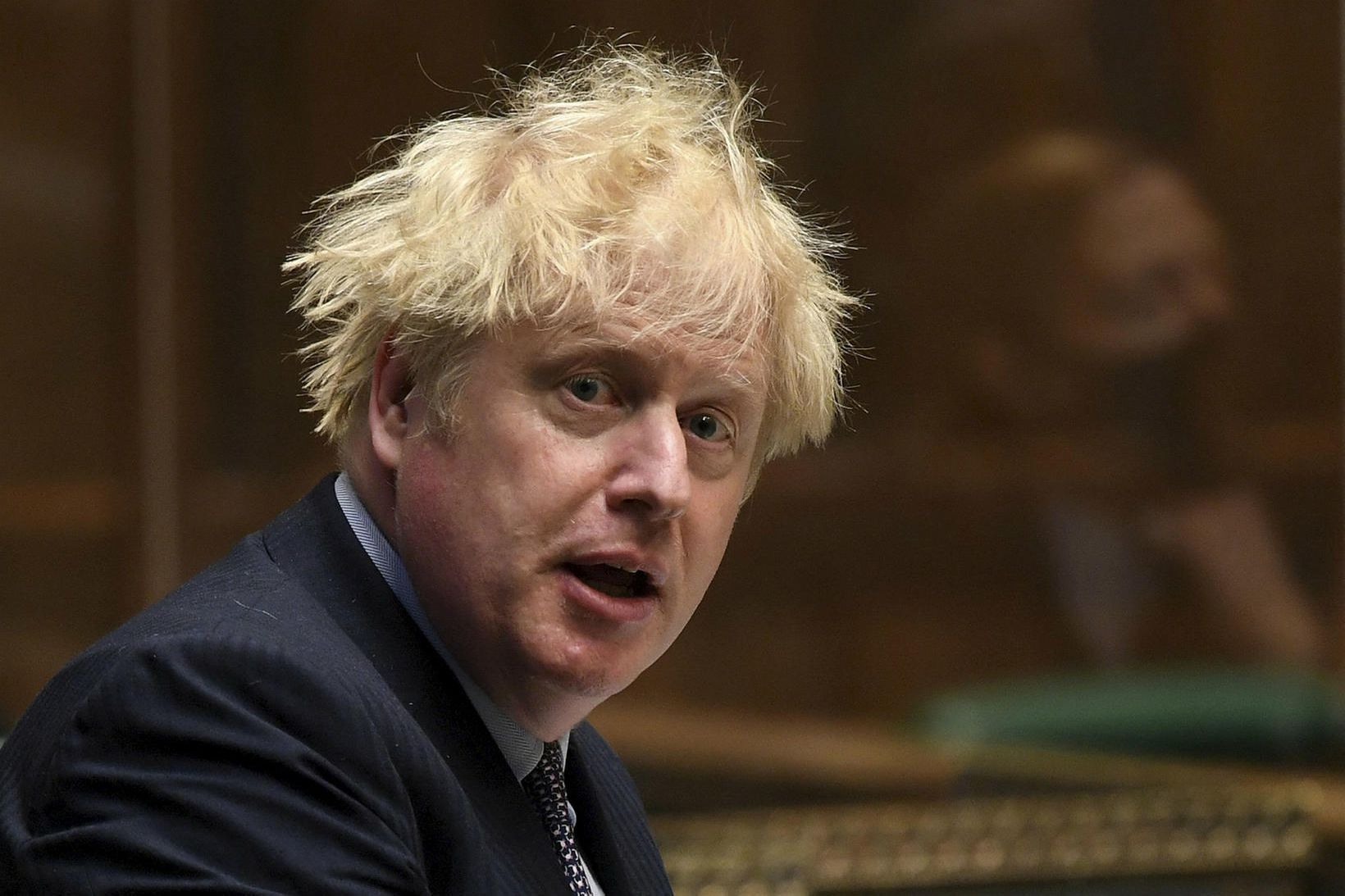 Boris Johnson, forsætisráðherra Bretlands, segist hafa brugðist rétt við kórónuveirufaraldrinum.