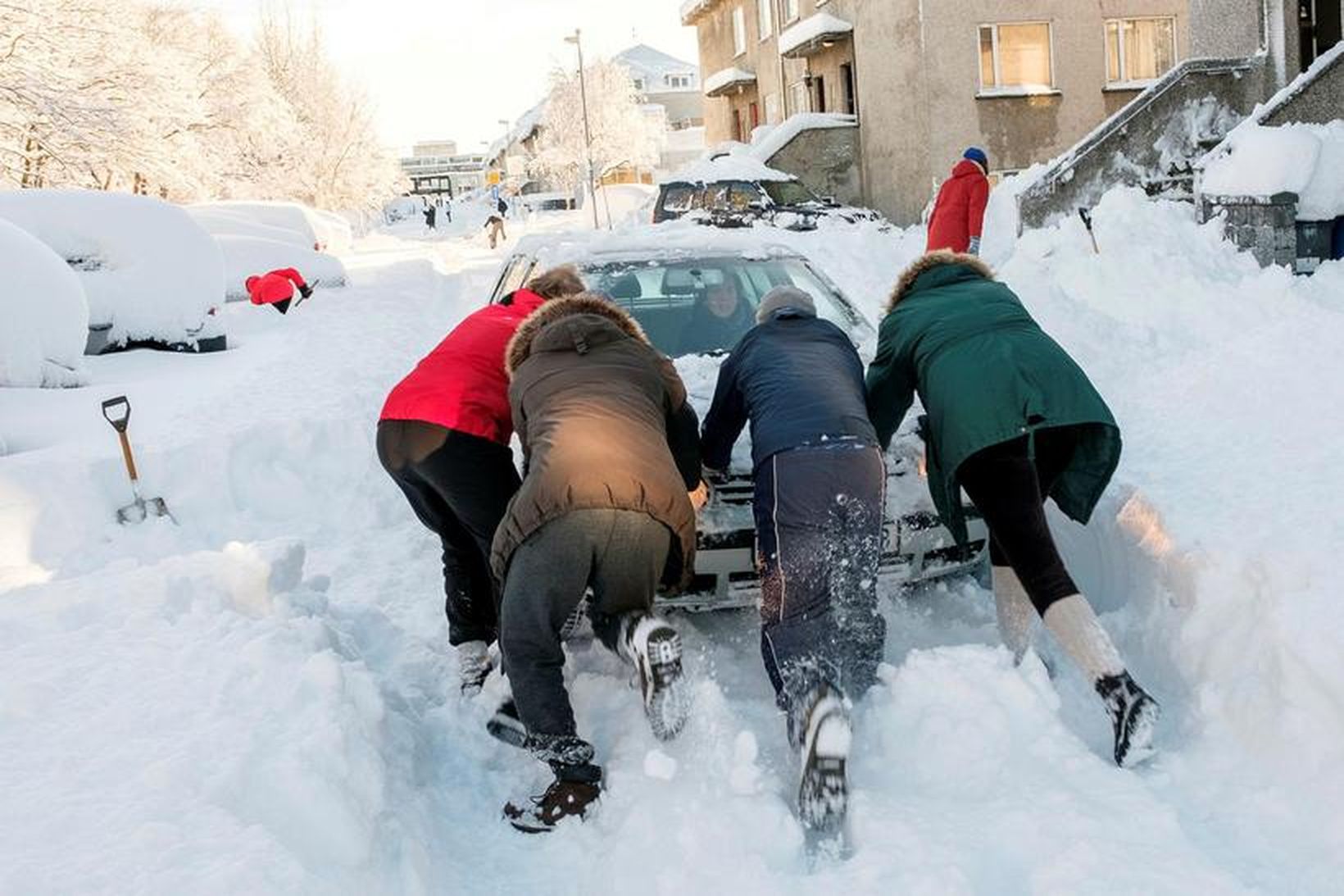 Það er eins gott að það blási ekki mikið á …