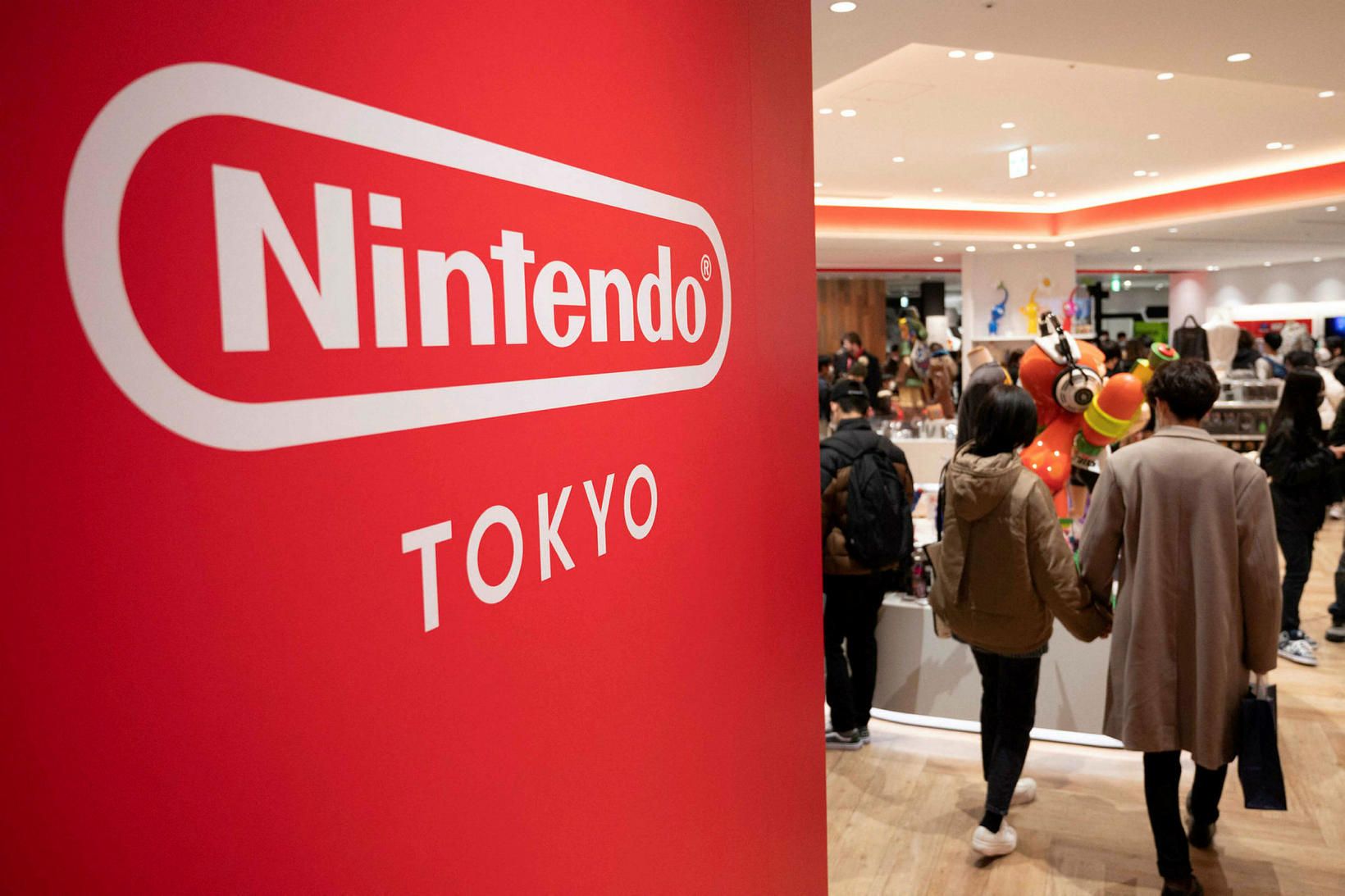 Starfsmaður Nintendo fékk senda líflátshótun á skrifstofu sína. Myndin tengist …