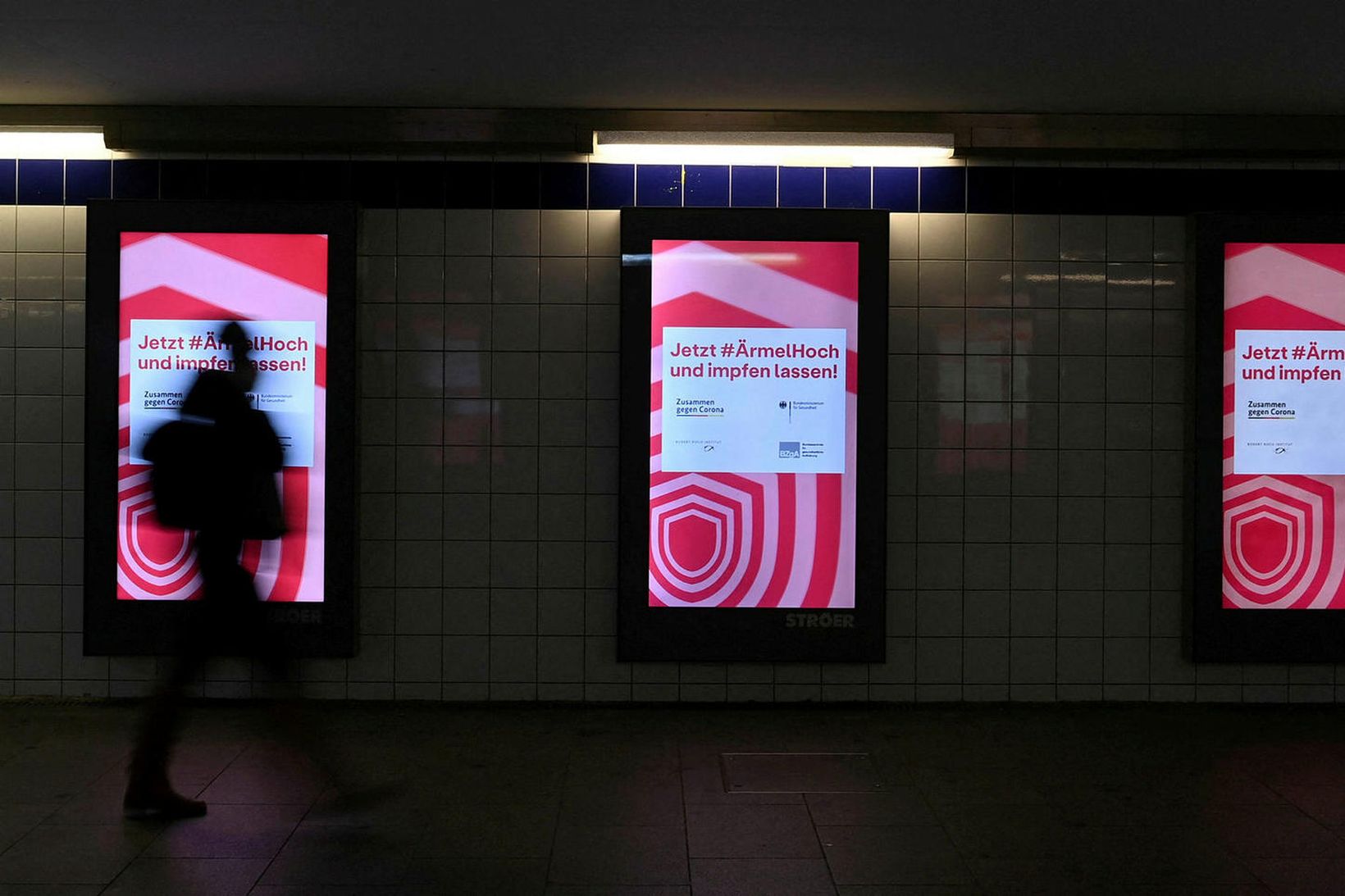 Sprengjan sprakk við lestarstöð í München.