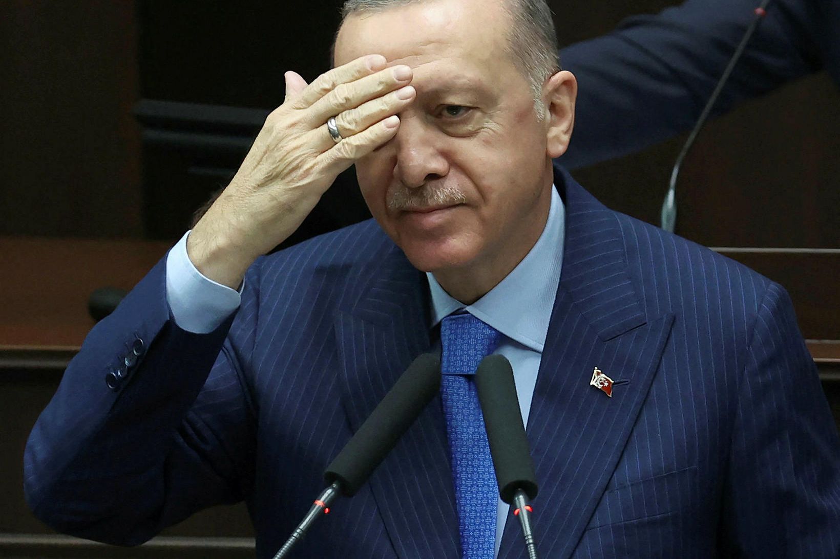 Erdogan hefur heitið því að gefa 15 milljónir skammta af …