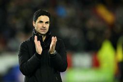 Mikel Arteta og lærisveinar hans í Arsenal taka á móti Tottenham í stórleik kvöldsins.