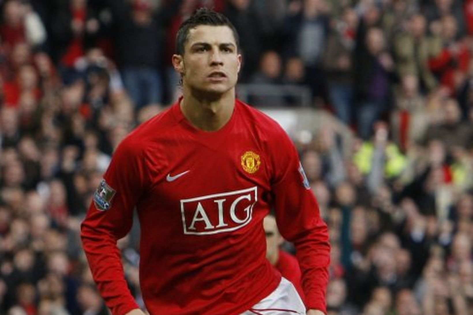 Cristiano Ronaldo leikmaður Manchester United.