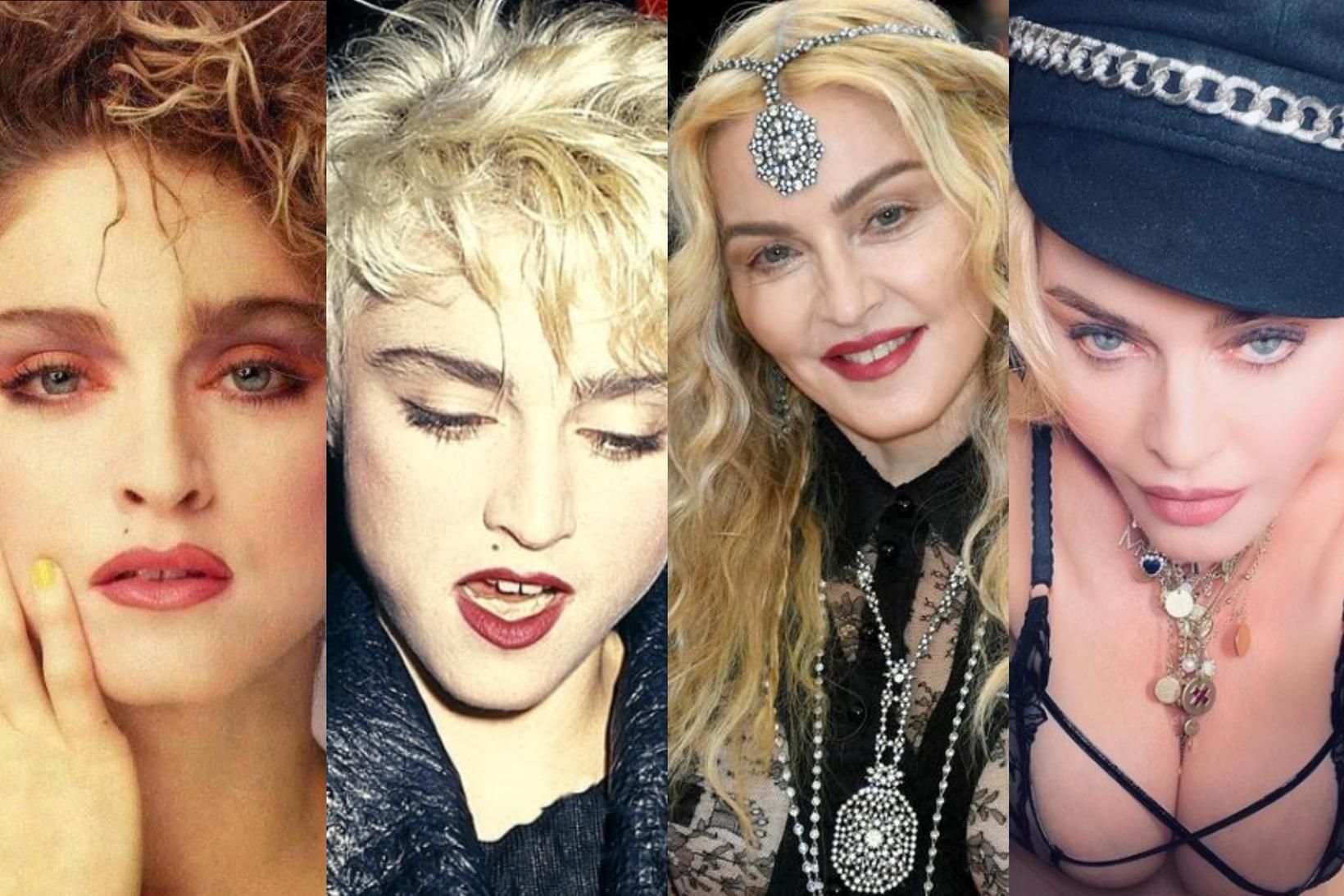 Madonna hefur leikið sér með tískustrauma.