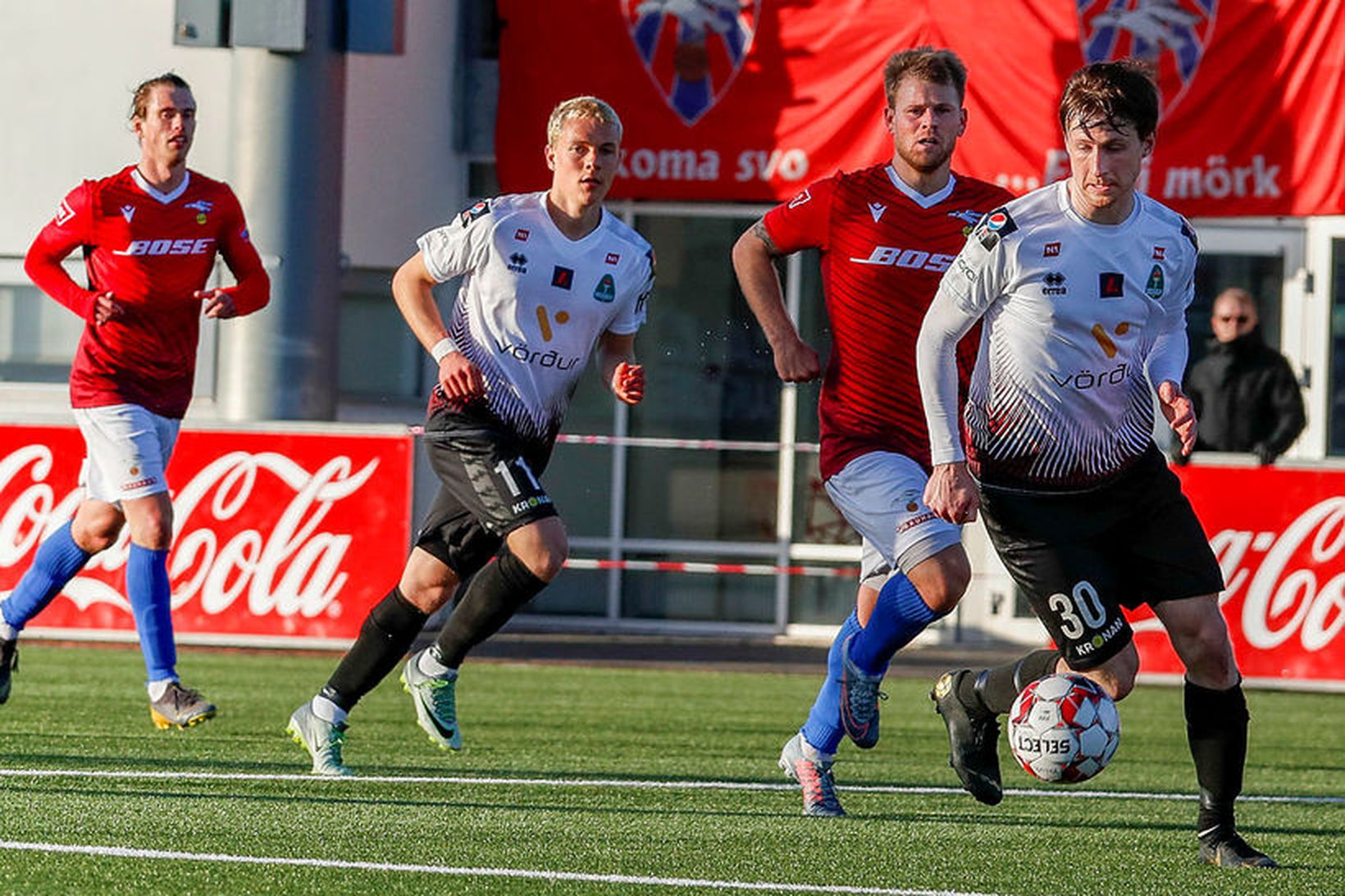 Andri Rafn Yeoman skoraði sigurmark Breiðabliks gegn Val.