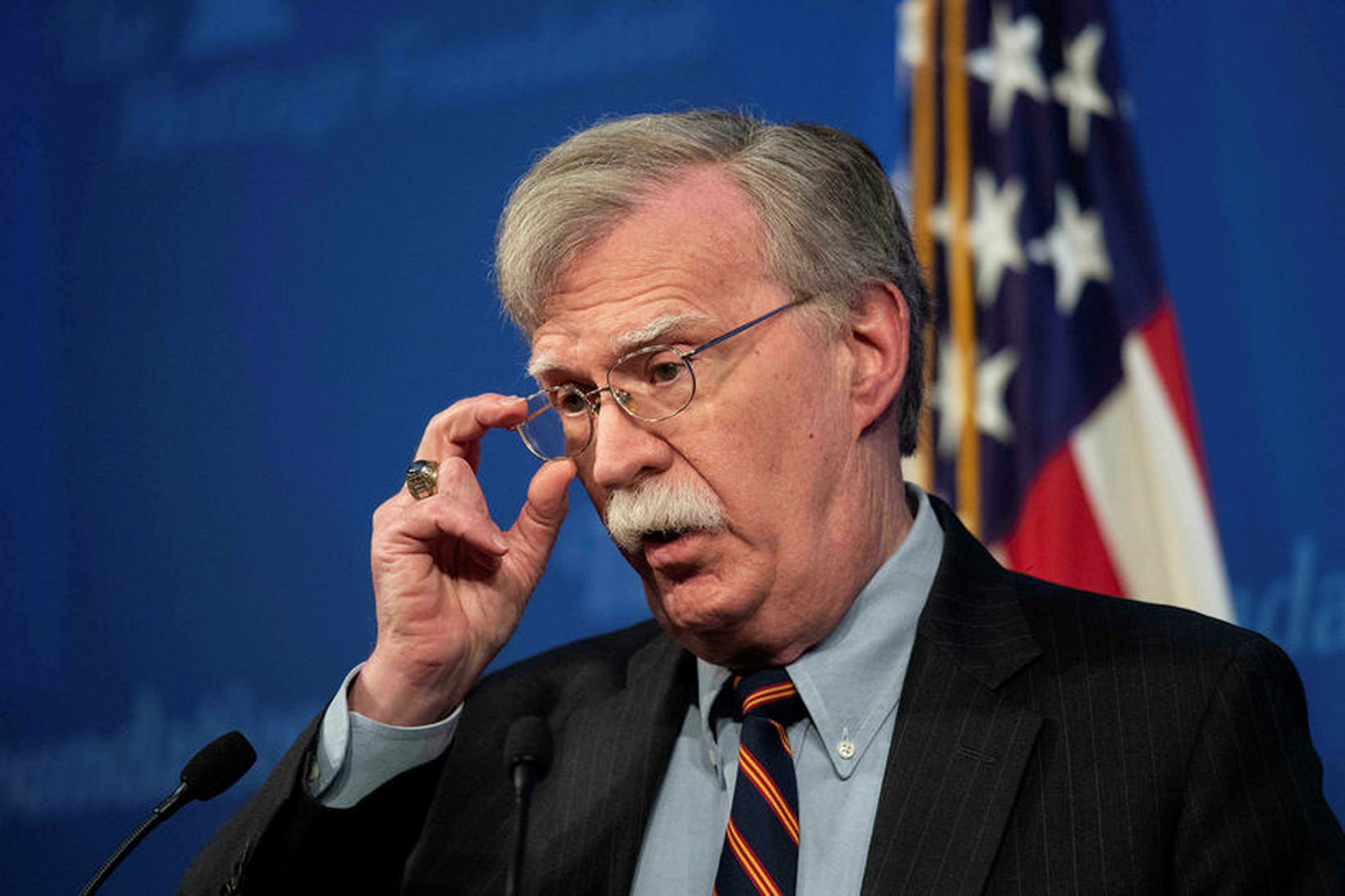 John Bolton, þjóðaröryggisráðgjafi Bandaríkjanna.