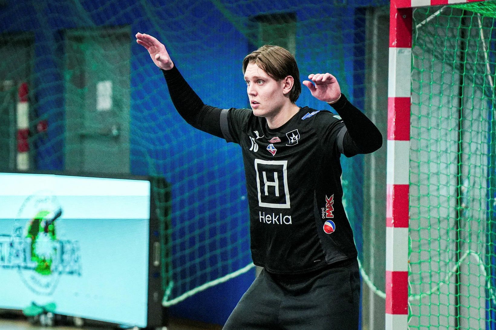 Adam Thorstensen í leik með Stjörnunni.