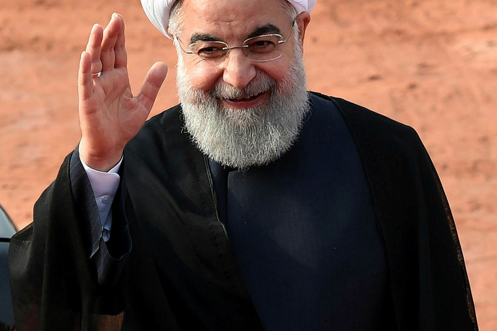 Hassan Rouhani forseti Írans.