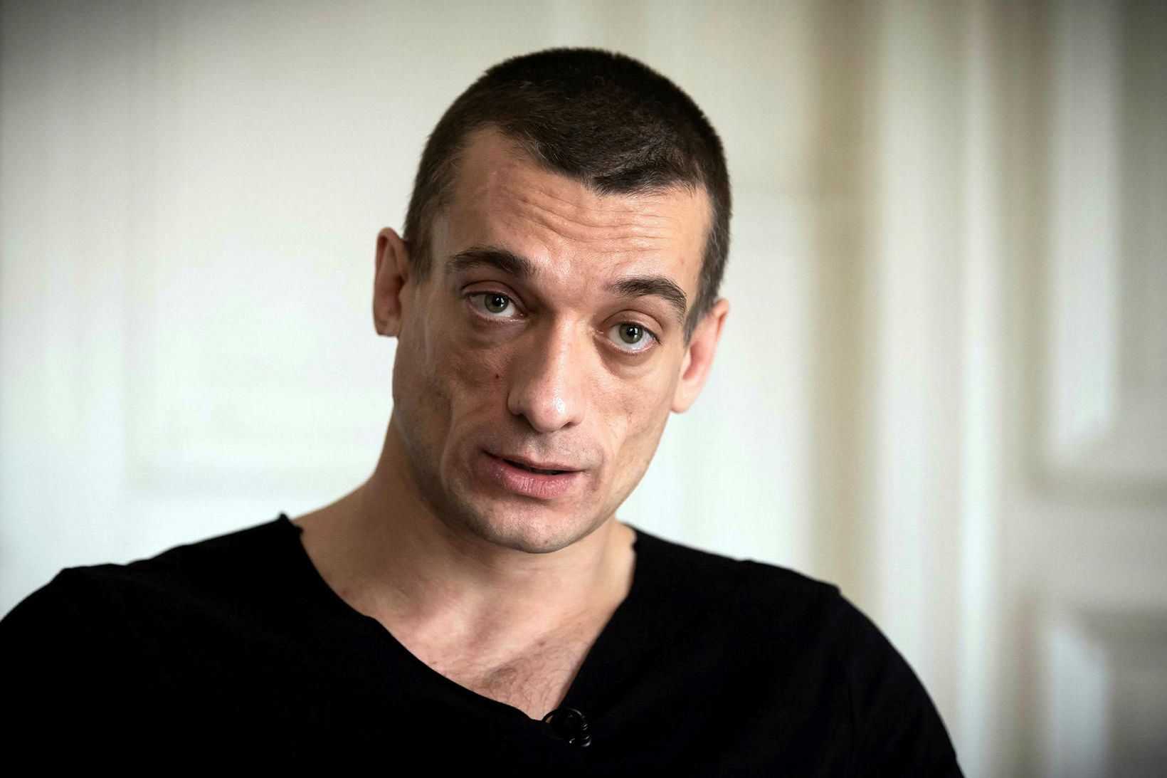 Petr Pavlensky segist hafa verið að afhjúpa hræsnara.