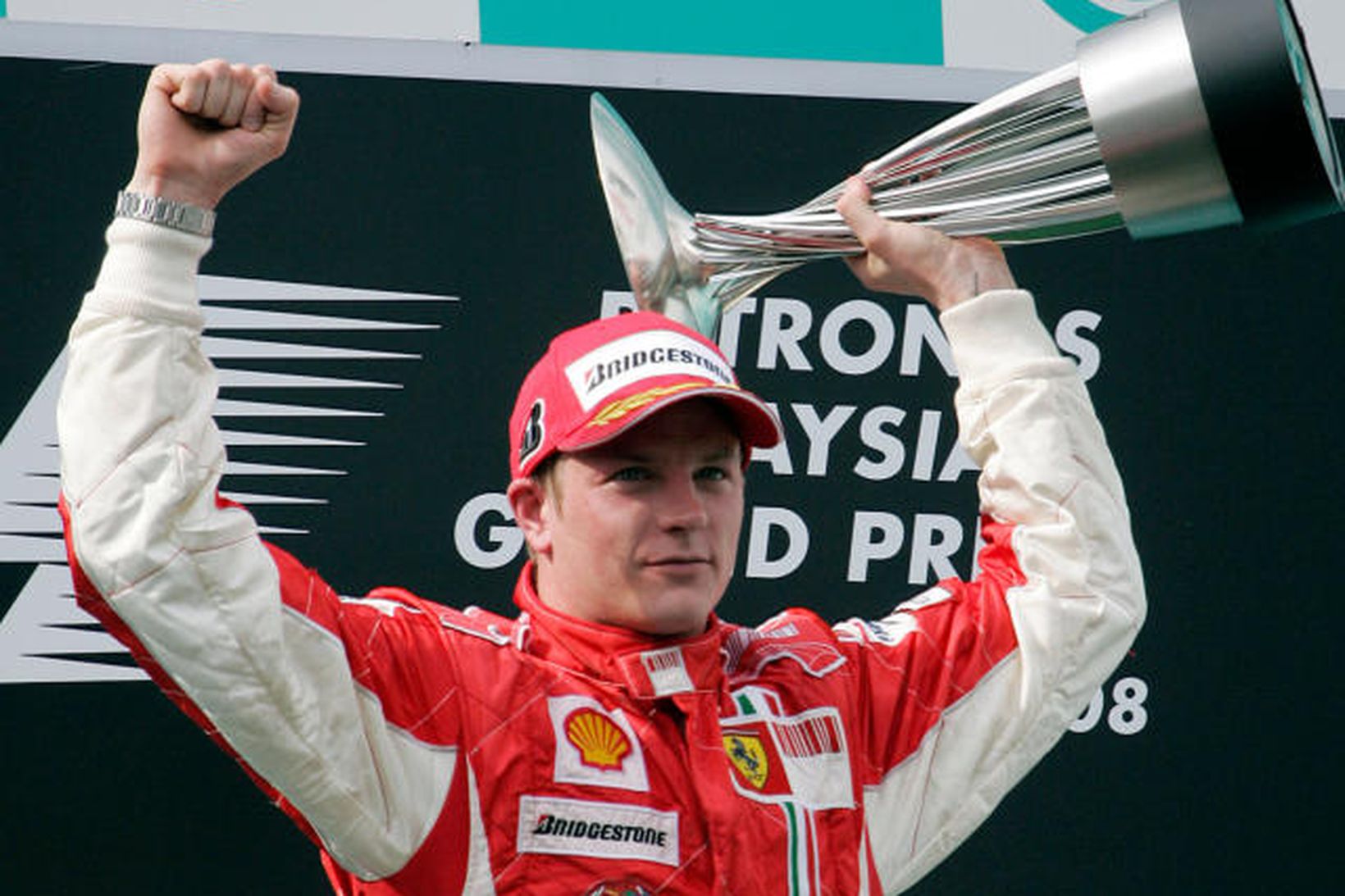 Räikkönen sigri hrósandi í Sepang.