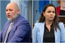 Logi Einarsson, menningar-, nýsköpunar- og háskóla­ráðherra og Ingibjörg Isaksen, þingmaður Framsóknarflokksins.