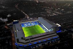 Goodison Park úr lofti.