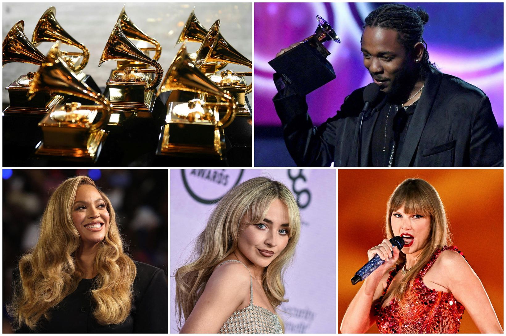 Hverjir taka Grammy-verðlaunin heim í kvöld?