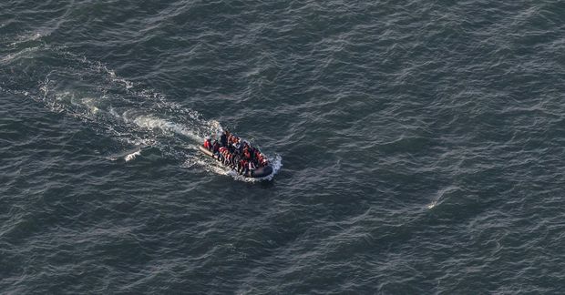Flóttafólk frá Norður-Afríku hefur streymt til Lampedusa.