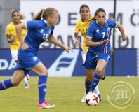 Ísland - Brasilía fótbolti kvenna