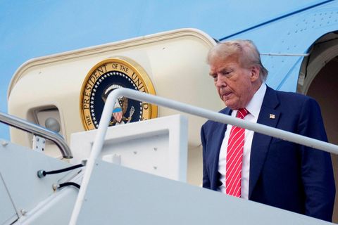 Donald Trump Bandaríkjaforseti.