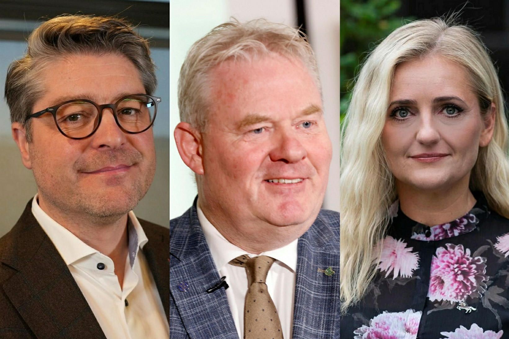 Orri Páll Jóhannsson, Sigurður Ingi Jóhannsson og Nanna Gunnlaugsdóttir eru …