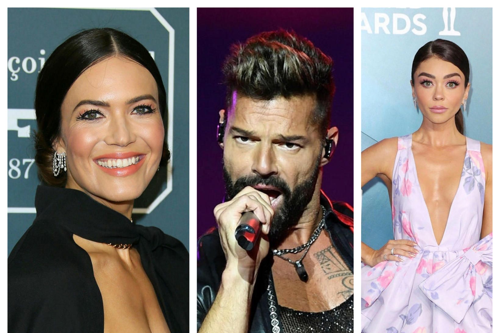 Stjörnurnar Mandy Moore, Ricky Martin og Sarah Hyland fundu ástina …