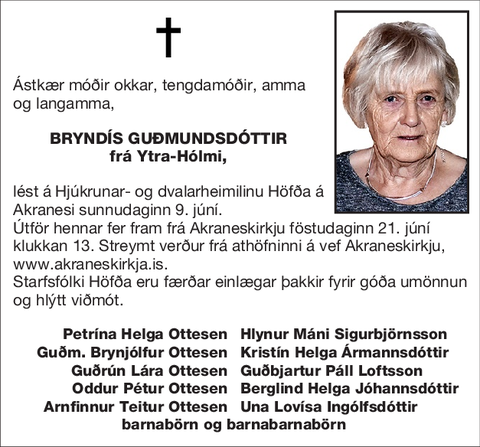 Bryndís Guðmundsdóttir