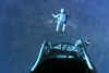 Felix Baumgartner rýfur hljóðmúrinn