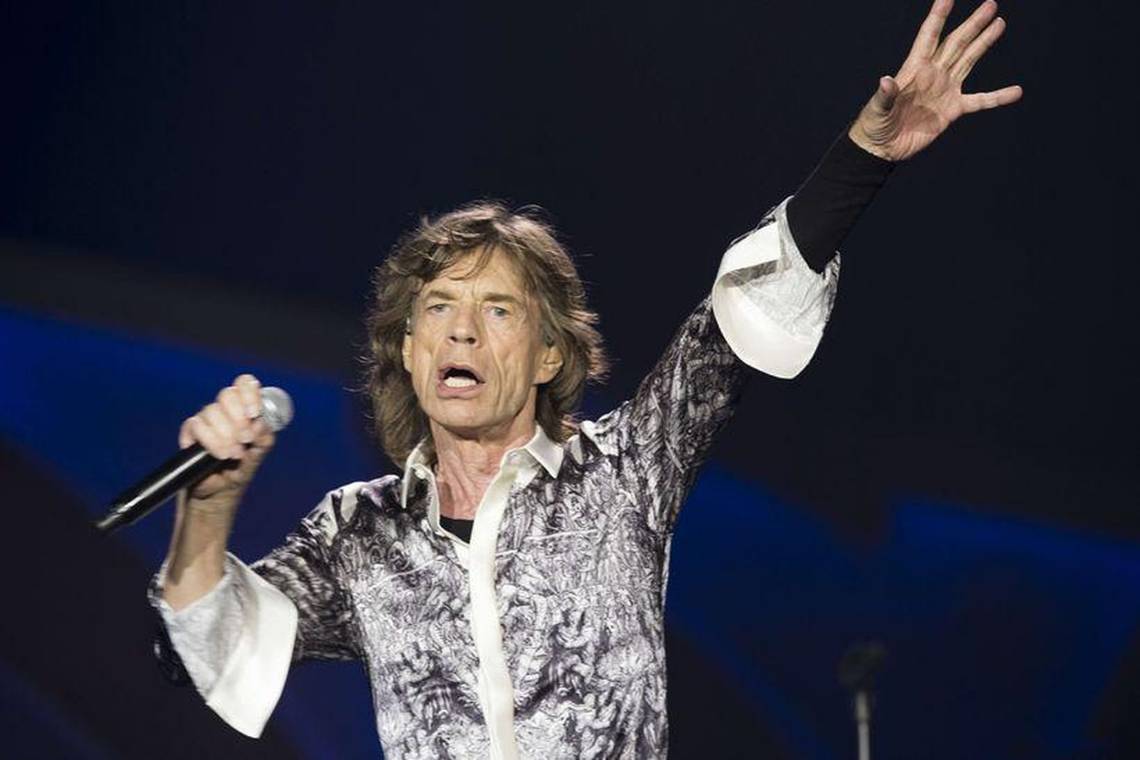 Mick Jagger verður brátt 8 barna faðir.