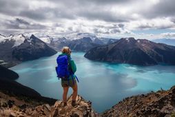 Horft yfir héraðsgarðinn Garibaldi, einn af stöðunum sem Valgerður og Kate hyggjast bjóða konum að …