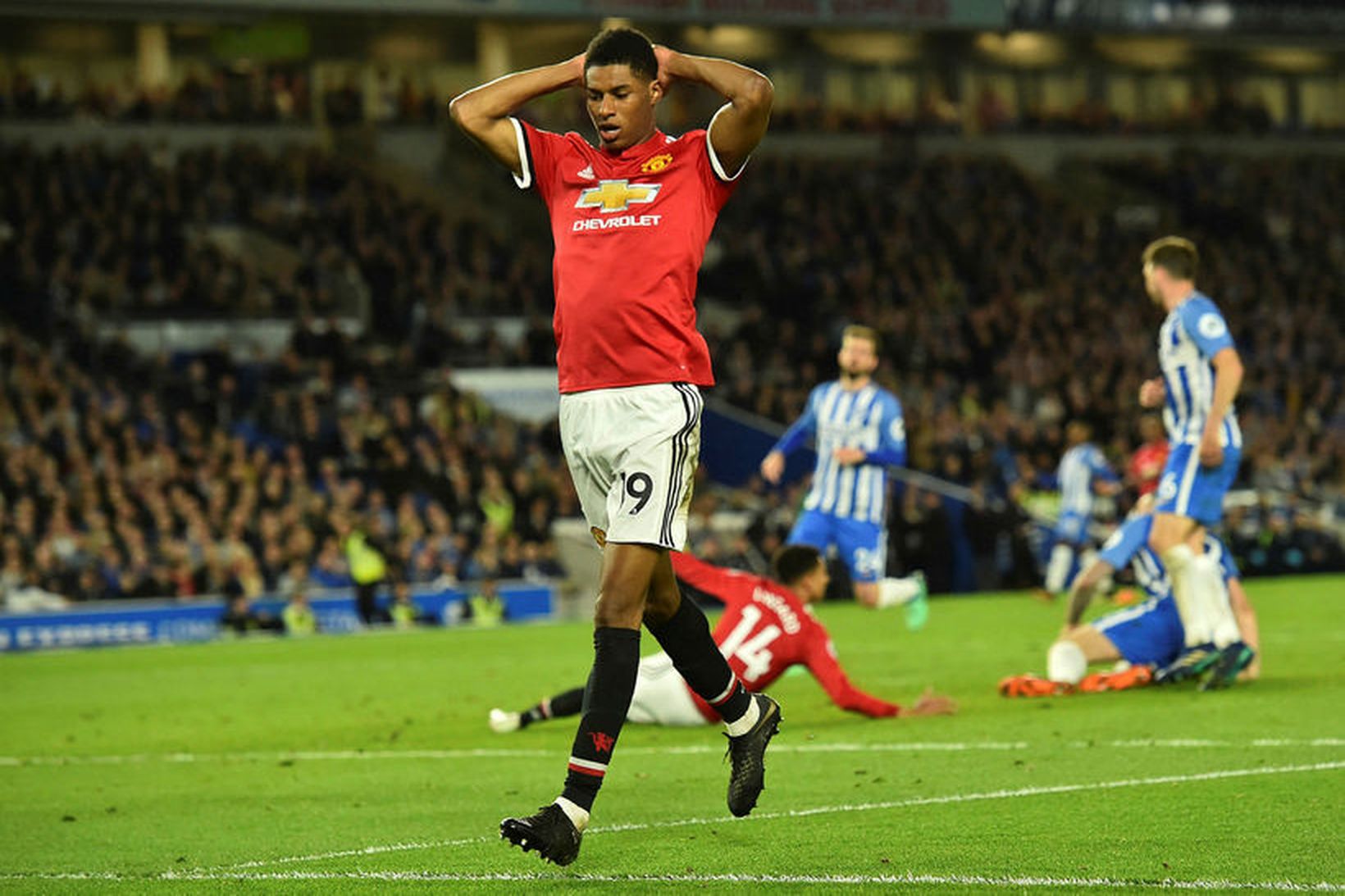 Manchester-drengurinn Marcus Rashford var ekki fæddur síðast þegar United tókst …