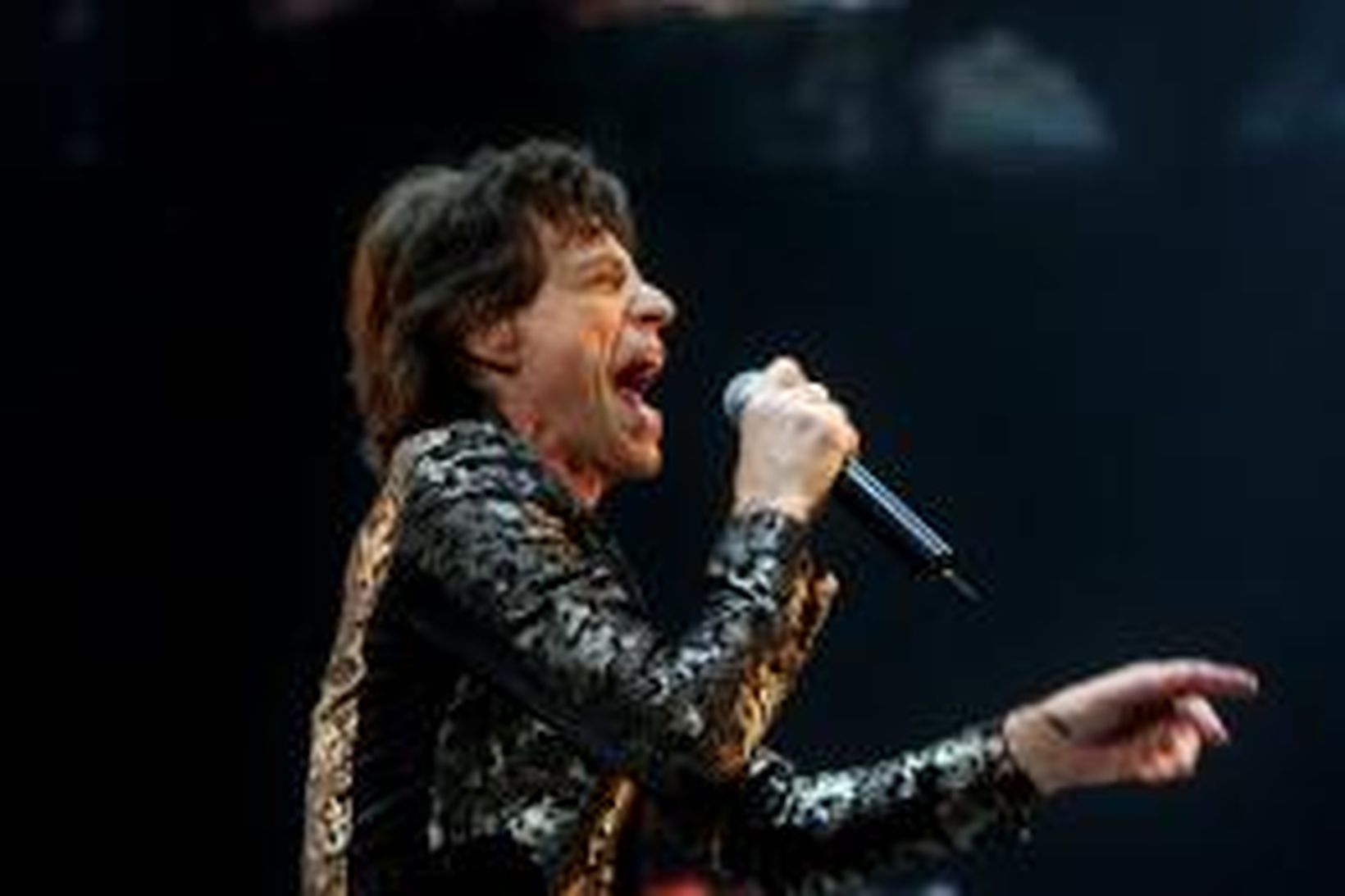 Mick Jagger og félagar eiga greinilega ýmislegt í pokahorninu.