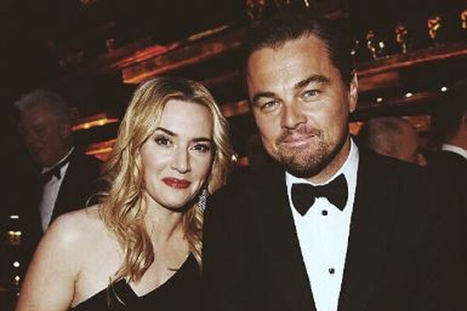 Kate Winslet og Leonardo DiCaprio eru góðir vinir.