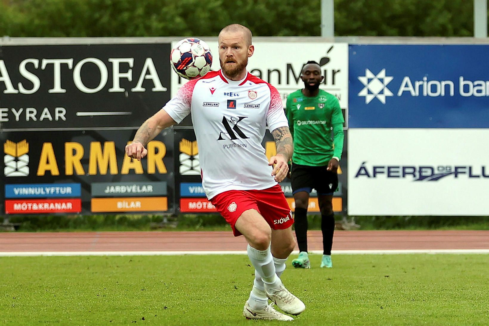 Aron Einar Gunnarsson í leik með Þór.