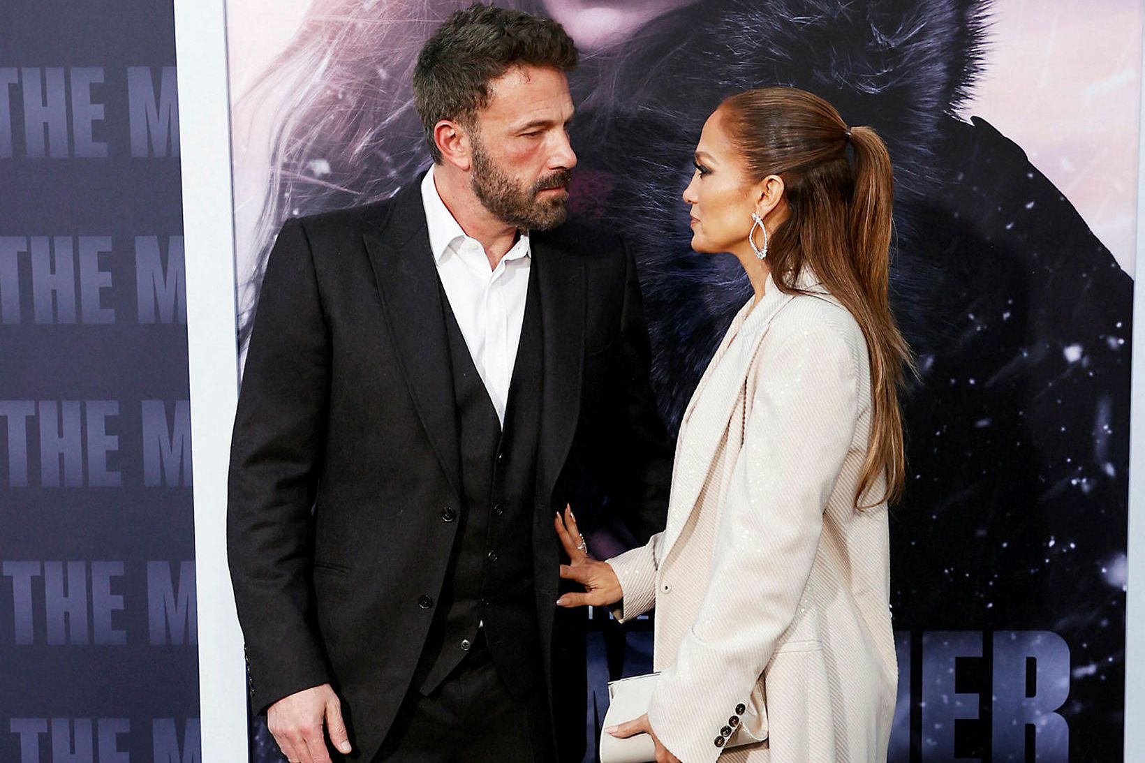 Ben Affleck og Jennifer Lopez gengu í hjónaband í júlí …