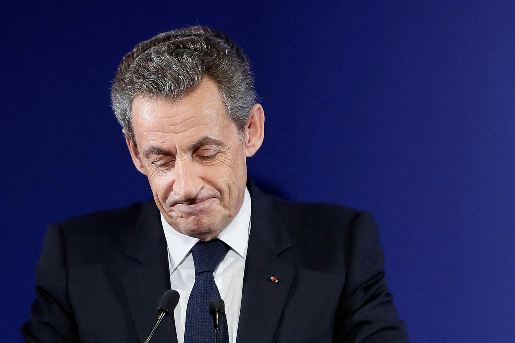Nicolas Sarkozy árið 2016.