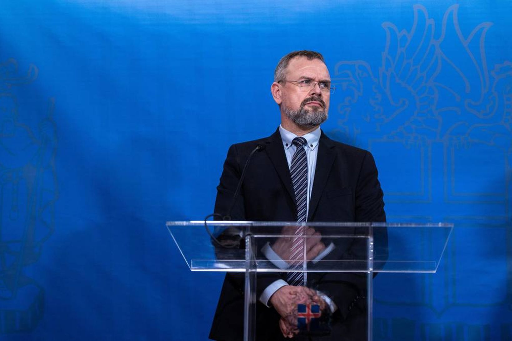 Ummælin voru látin falla í miðju útboðsferli ríkisins á hlut …