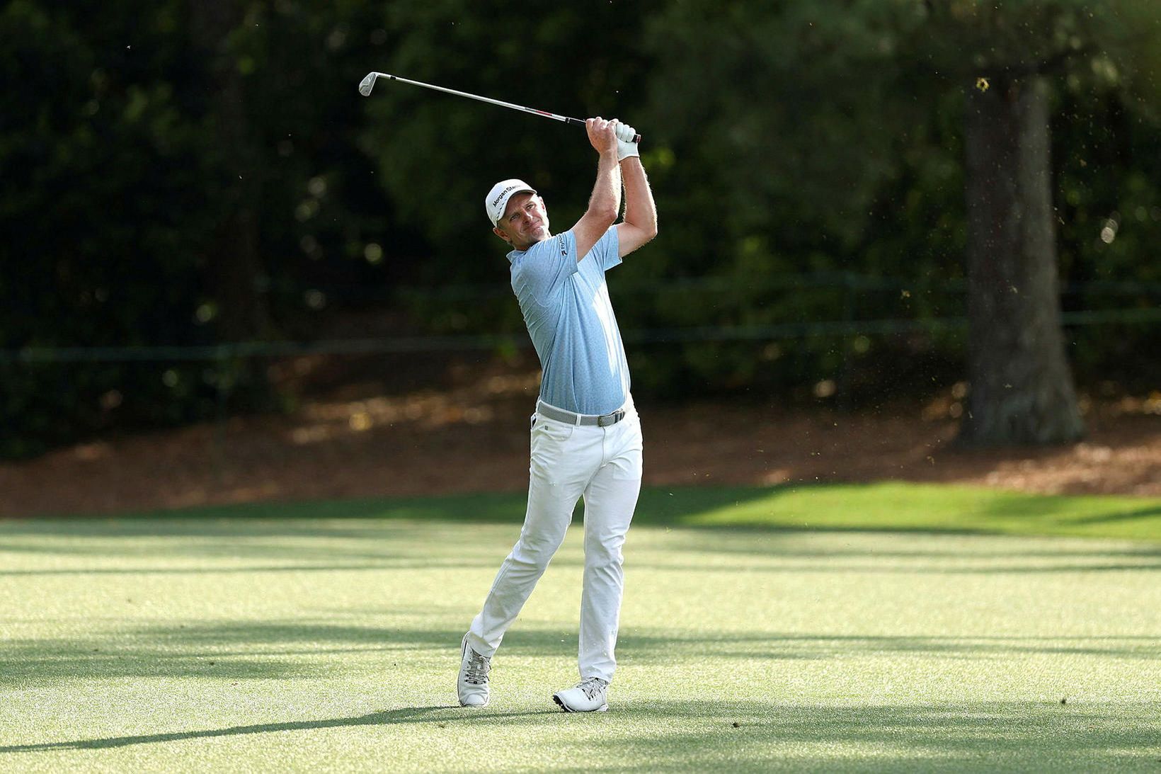 Justin Rose er efstur eftir fyrsta hring á Masters.