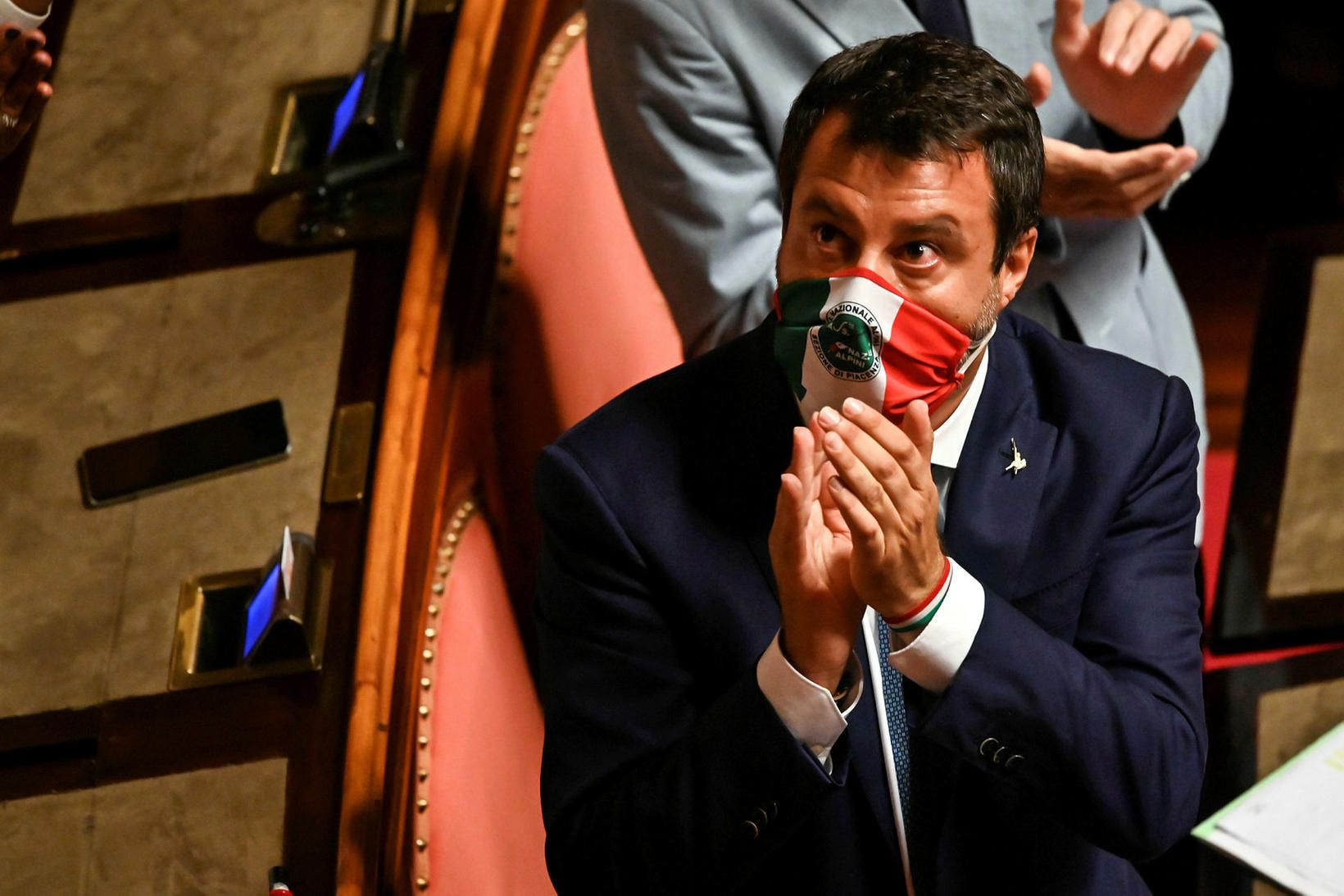 Matteo Salvini, fyrrverandi innanríkisráðherra Ítalíu, sendi Fedez tóninn vegna ummæla …