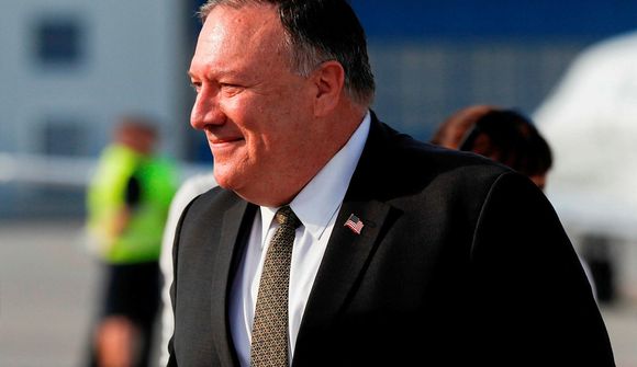 5G mál málanna í heimsókn Pompeo