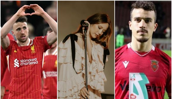 Laufey heiðraði minningu Diogo Jota í Liverpool